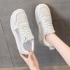 Leather Thick-soled Little White Shoes Women's New Spring and Summer Mesh Breathable, Light and Soft-soled Sports Board Shoes