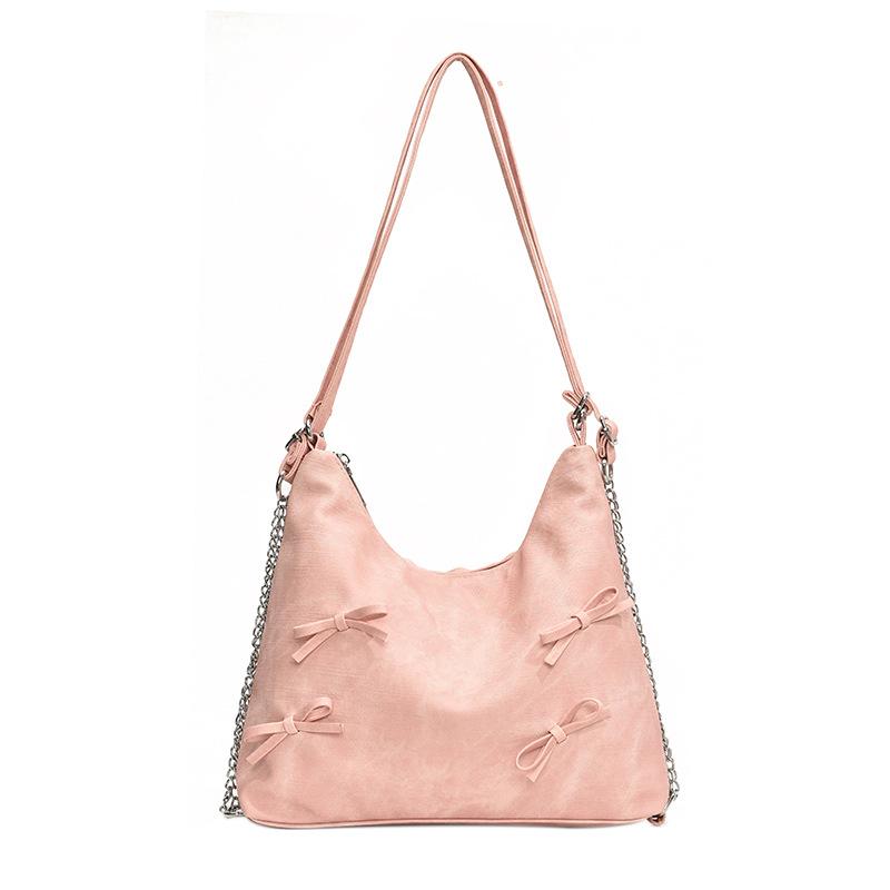 Сумка через плечо красивая повседневная простая сумочка весна и лето новая модная сумка с бантом сумка-мессенджер сумка-тоут