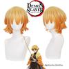 Agatsuma Zenitsu Demon Slayer Wig Heat-resistant Short Hair For Halloween