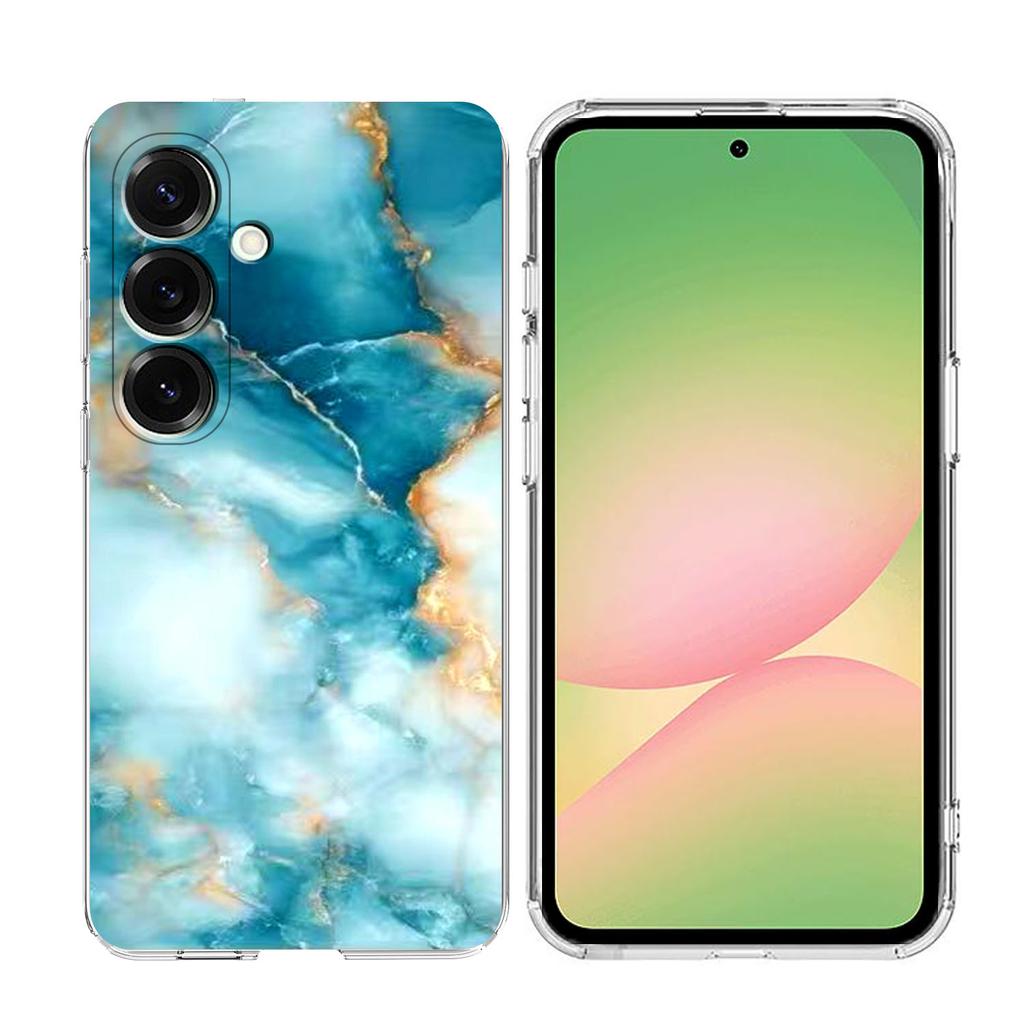 For Samsung Galaxy A35 5G Case Marble Pattern Printing Soft TPU Phone Cover
