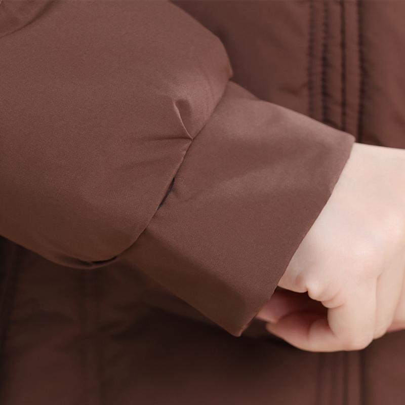 Женские длинные пальто больших размеров XL-5XL для женщин среднего возраста, зимние парки с капюшоном, толстые, теплые, элегантные женские куртки