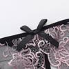 Sexy Panties Lingerie Women Open Crotch G-String Thong Embroidery Underwear Female Underpants K83