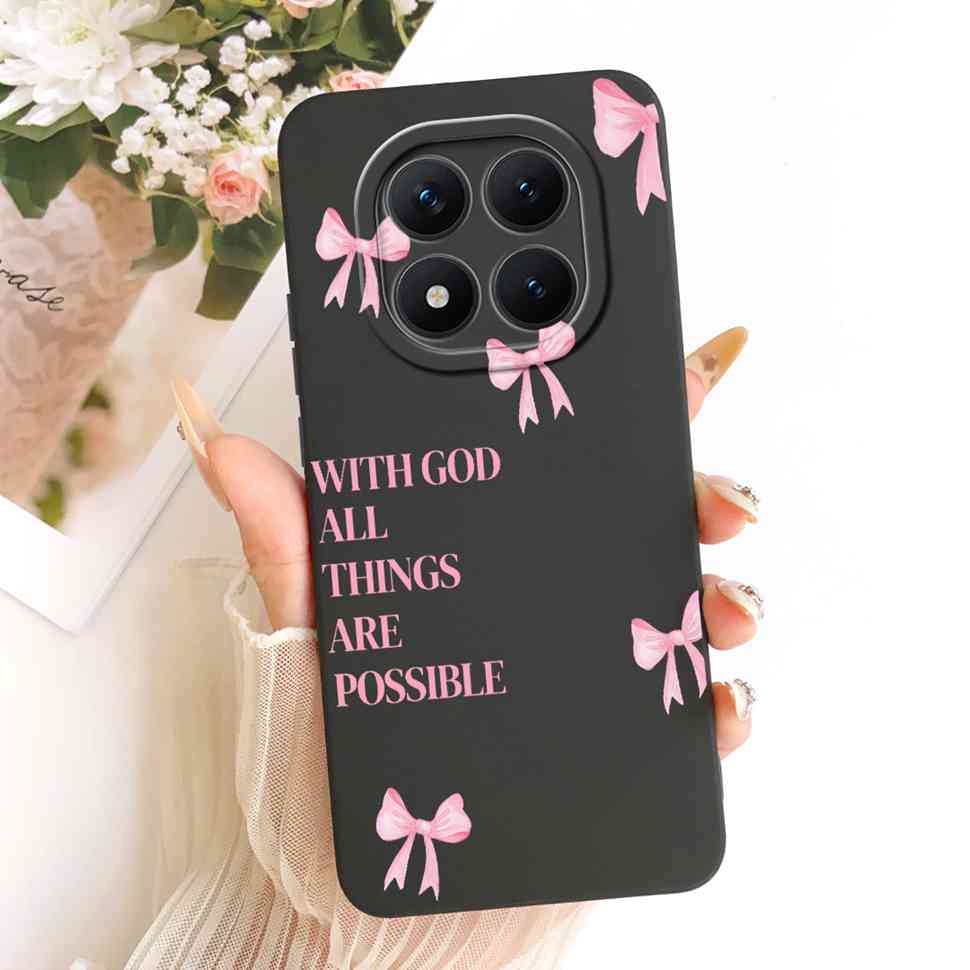 Redmi Note15Pro 5G Новая модель Защитный чехол Матовый Кот Кролик Для Xiaomi Redmi Note 15 Pro 5G Полное покрытие Защита от падений Ударопрочный