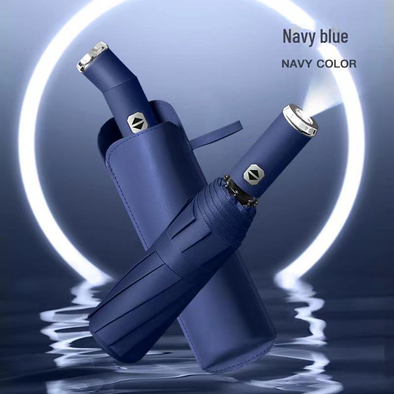 Женский автоматический складной зонт от солнца и дождя с защитой от УФ-лучей и логотипом