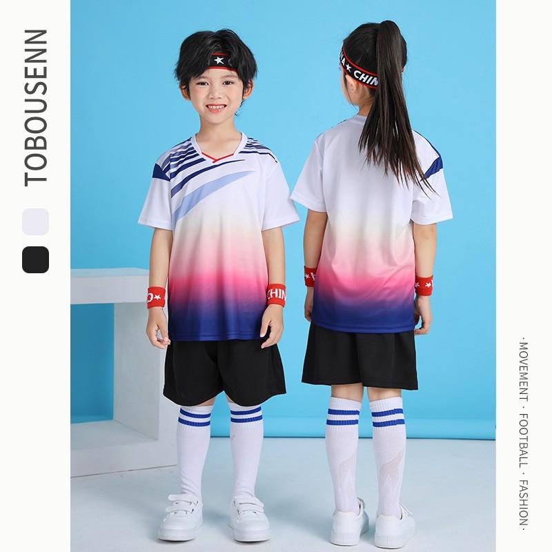 Kids Sports Jerseys Badminton Table Tennis Volleyball Training Competition