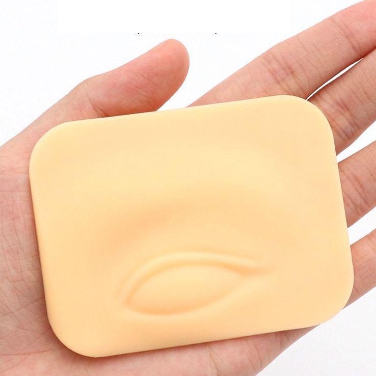 Сердце Мастера Высококачественный силиконовый тренировочный коврик для микроблейдинга бровей, подводки и губ - Утолщенная имитационная кожа.