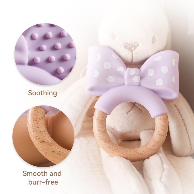 1Pcs Baby Silicone Teether Teething Chew Toys Bpa Free Silicone Diy Pacifier Chain Necklaces Pendant Cartoon Animal Teethers