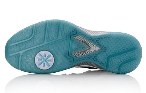 Li Ning WOW 5 Way Of Wade 5 Удобные Нескользящие Легкие Низкие Баскетбольные Кроссовки Мужские Серебристо-Белые ABAL047-35