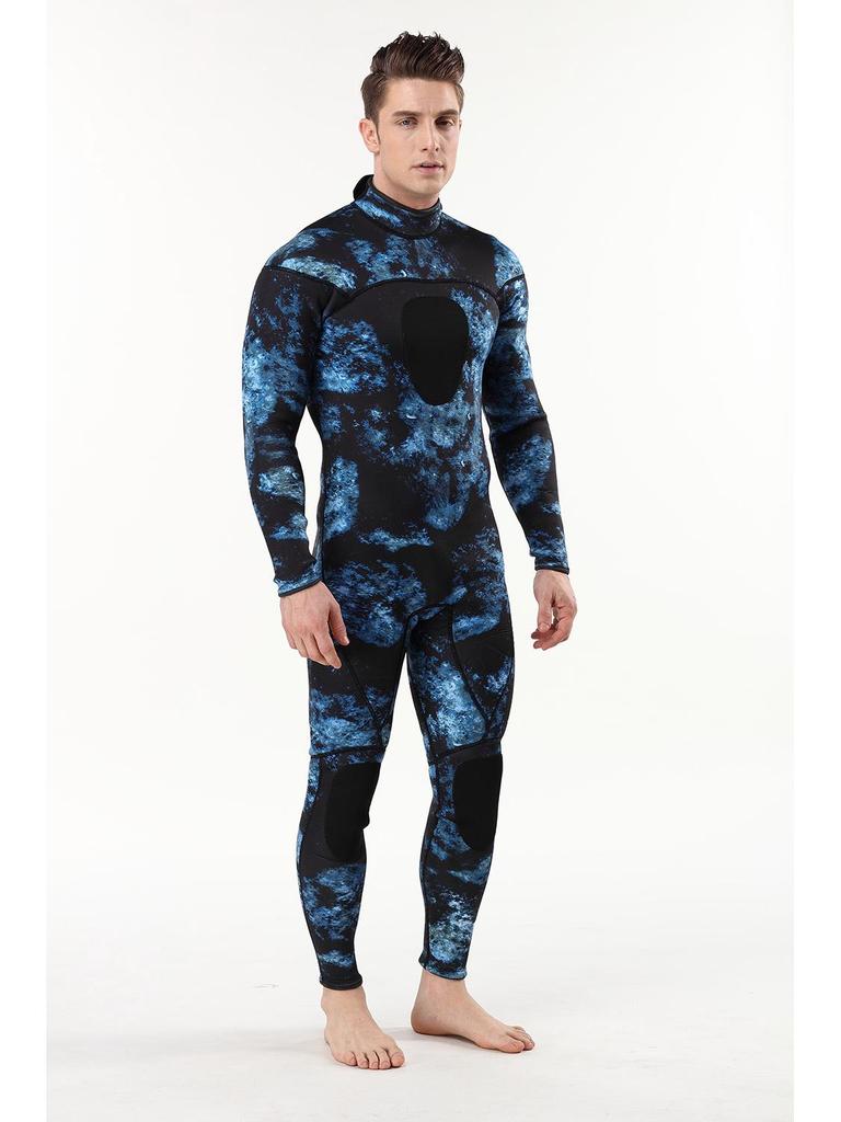 3MM Camouflage Neoprene One-Piece Wetsuit for Surfing & Diving