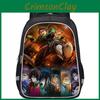 Demon Casual Slayer School Bag With Spacious Compartments For Teens Use Everyday