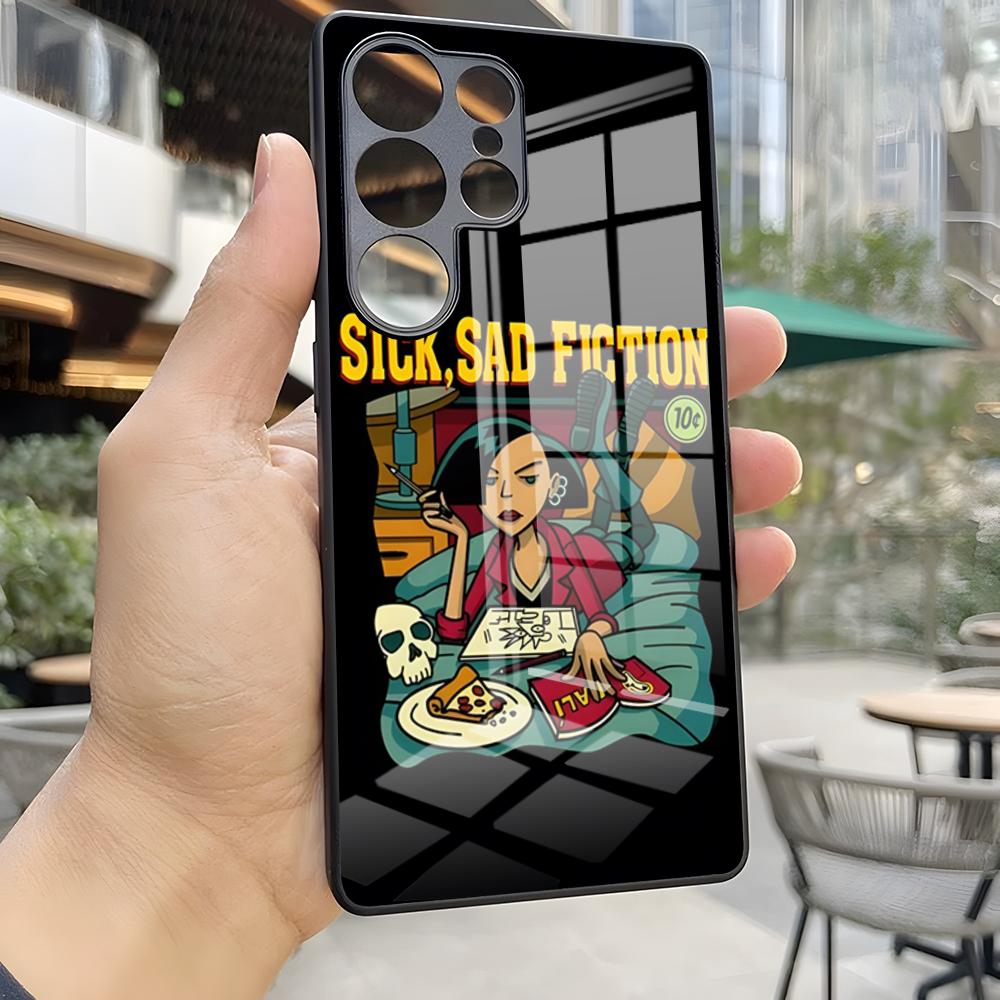 Чехол для телефона с Дариями из аниме для S25 Ultra Samsung S26 S24 Fe S22 S20 S23 21 Plus A54 A34 A53 A16 Стеклянная крышка