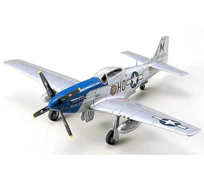Tamiya 1/72 Коллекция военных самолетов №. 49 США. Армия Североамериканский P-51D Мустанг Пластиковая Модель 60749