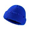 Warm Keeping Short Knit Beanie Acrylic Men Women Knitted Hat Fashion Cuff Beanie Hat  Unisex