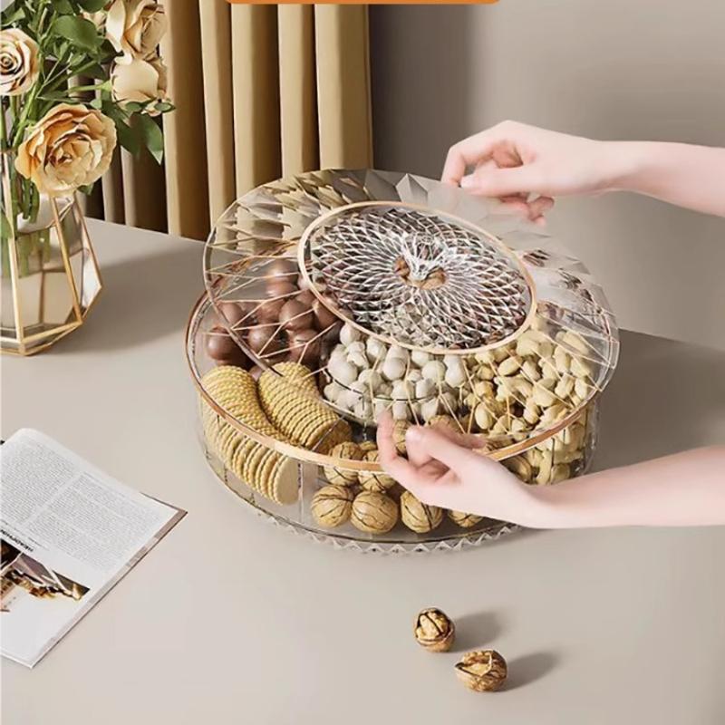 Легкая роскошная фруктовая тарелка для дома, гостиной, фруктовая тарелка, коробка конфет, закуска, сухофруктовая тарелка