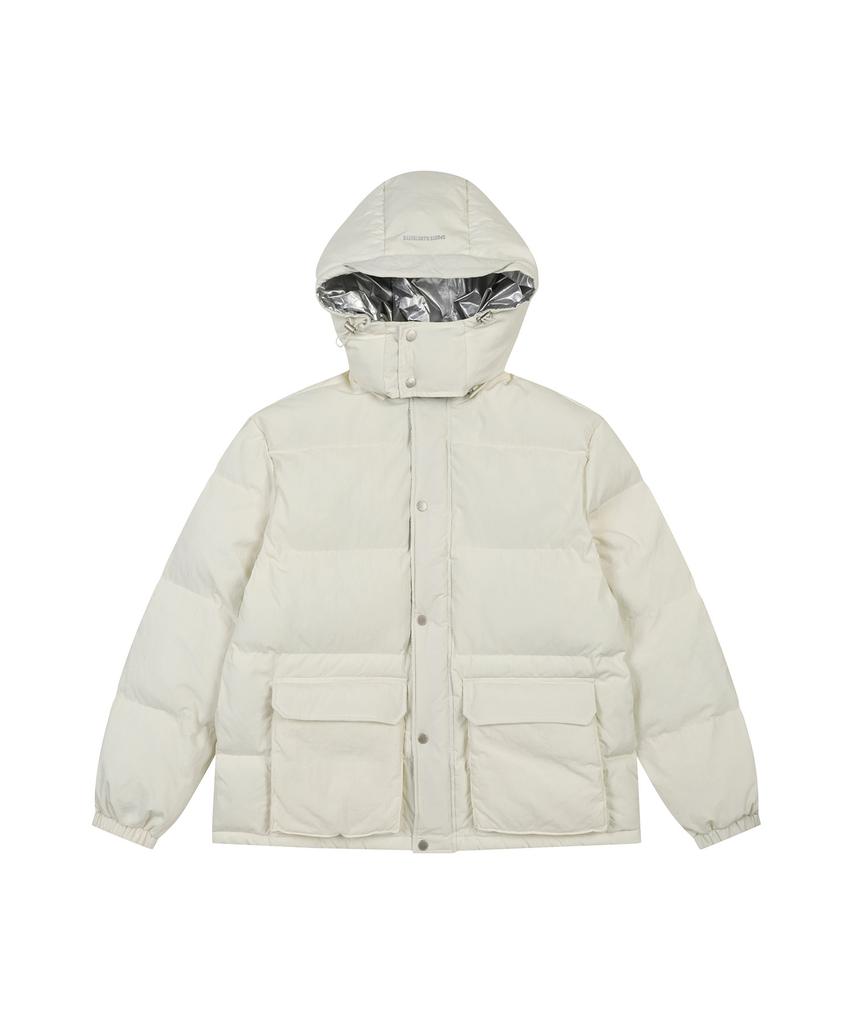 Sports Illustrated Solarball Signature Padded Jacket (Ivory)