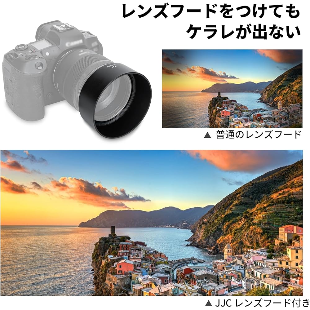 Реверсивная бленда JJC ES-73B для объективов Canon RF 45mm F1.2 STM, Совместима с Canon ES-73B, ...