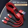 Car Three-in-One Fast Charge Line Auto Accessories For Lexus CT ES GS NX IS250 CT200h IS300h ES300h ERX400h NX300hFH2 