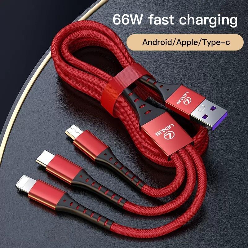 Car Three-in-One Fast Charge Line Auto Accessories For Lexus CT ES GS NX IS250 CT200h IS300h ES300h ERX400h NX300hFH2 