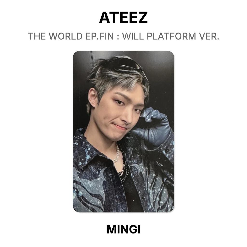 ATEEZ МИР EP.FIN : ВЕРСИЯ ПЛАТФОРМЫ WILL. Официальная фотокарта