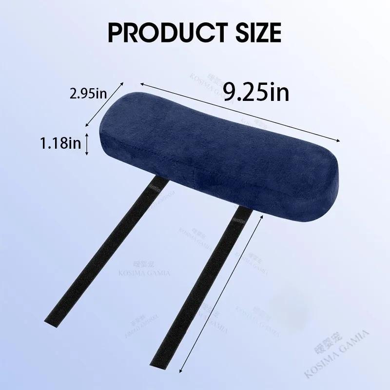 Soft Armrest Cushion PP Sponge Foam Armrest Cushion 1/2PCS for Home Office Chair Computer Gaming Elbow Pad Removable Washable