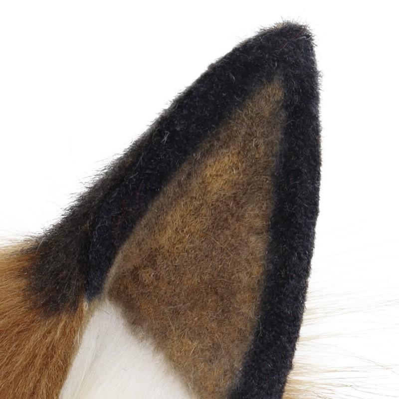 Handmade Plush Cat Fox Ears Headband Cosplay Party Costume Accessory Unisex