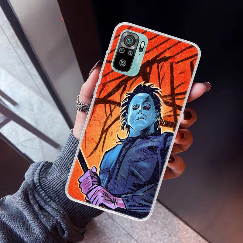 Halloween The Curse Of Michael Myers Horror Phone Case For Xiaomi Redmi Note 10 11 12 13 14 15 Pro Plus 11S 12S 14S 11T 11E 10S