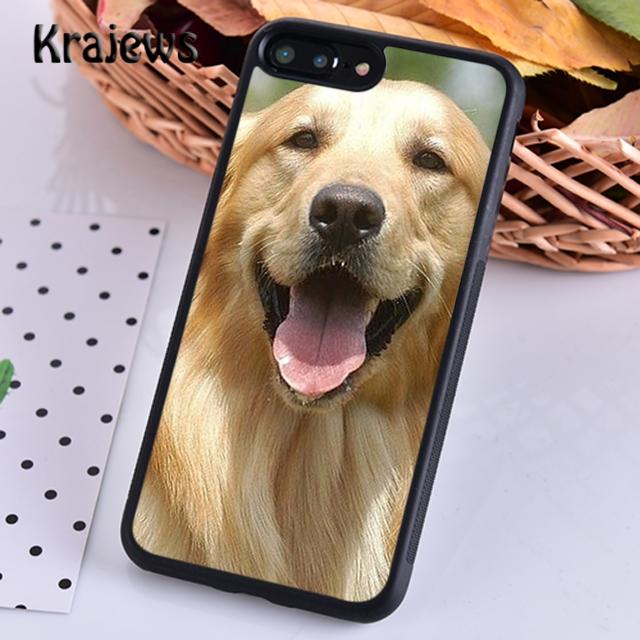 Krajews Golden Retriever Dog Cute Puppy Phone Case For iPhone 17 Air 16 15 14 plus 11 12 13 pro max Plus coque Fundas