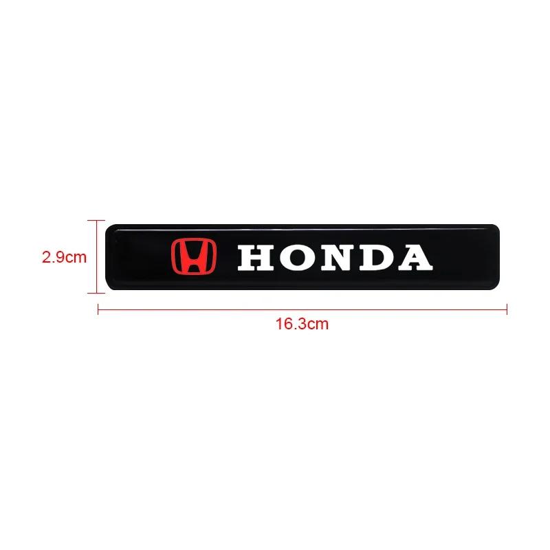 XR Car New Honda Car Front Grille Sticker Badge Car Head Grill Emblem LED Light Emblem For Honda Mugen Accord Odyssey JAZZ CRV
