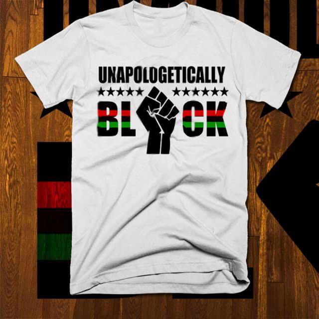 Unapologetically Black T-Shirt African Map Panther Party Wakanda Roots new