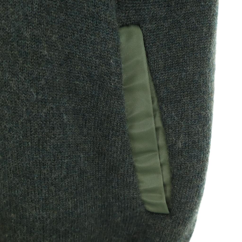 MASTER BUNNY EDITION Made in Japan wool golf Knit jacket 5 gray Men's Used