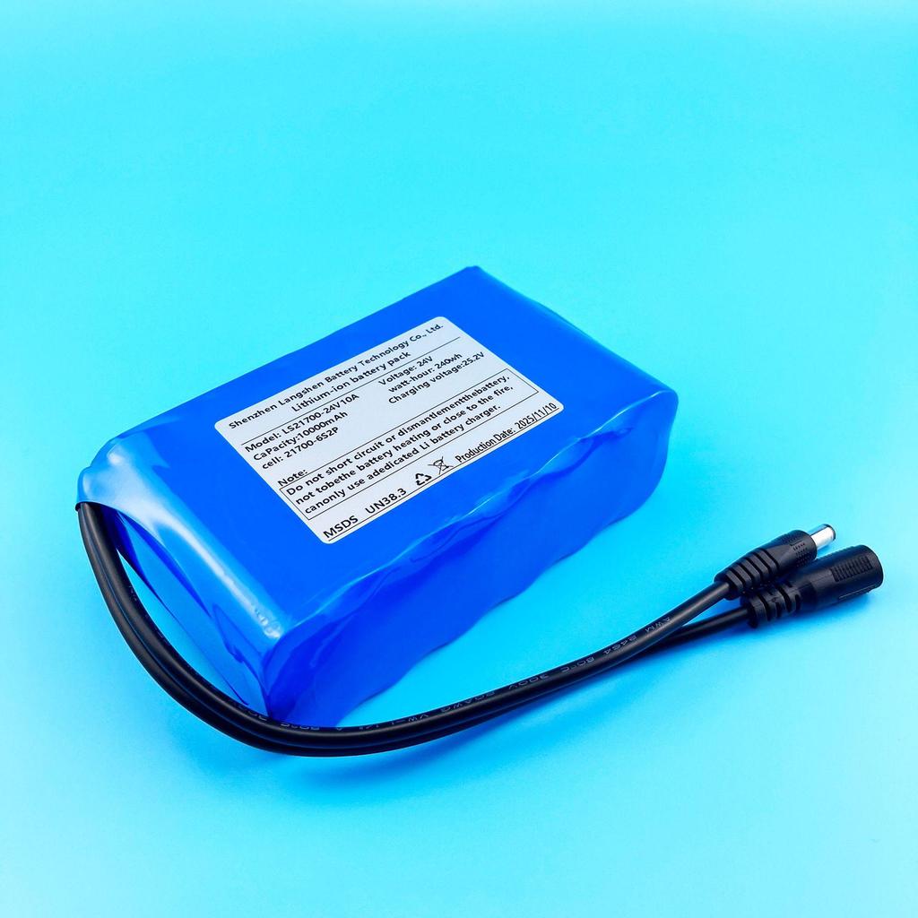 21700 24V 10Ah Аккумуляторный блок высокой емкости для прикормочных лодок