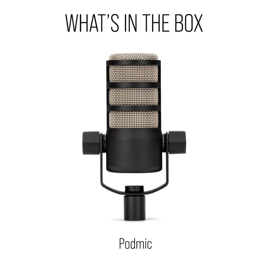 RODE Microphones PodMic Динамический микрофон для подкастов