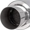 Universal 3"/2.5" /2"/2.25"Exhaust Muffler Pipe Resonator Car Tube Spiral Silencer Deep Sound 13.8" Length Stainless Resonato