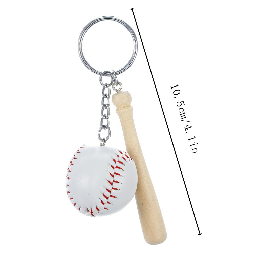 New Baseball Keychain Pendant - A Realistic Mini Baseball Keychain For Sports Goods Activities. A Lovely Gift For Couples. 4