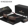 Kingseven New Trendy Men/Women Sunglasses Polarized UV400 Protect Ultralight Rectangle Fishing Glasses Driving Outdoor Eyewear