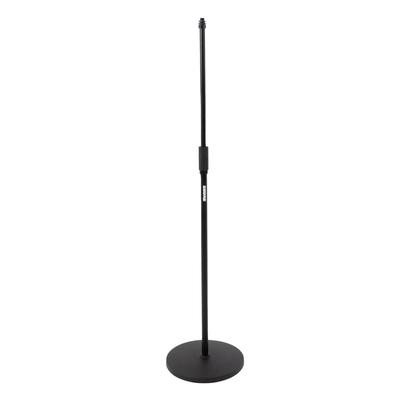 Shure Подставка для микрофона Gator Прямого типа с вибропоглощающим круглым основанием 12" SH-RBMICSTAND12 []