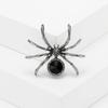 Creative Retro Rhinestone Spider Brooch Fashion Men'S Suit Personalized Collar Pin Pin Accessories