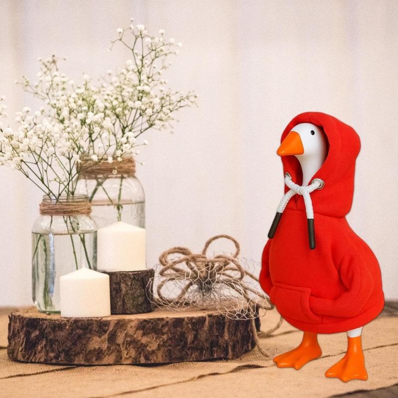 Наряд для гусей, Дворовой гусь, Статуя гуся, Одежда для патио, Газона, Садовой декорации, Рубашка для газона, Толстовки, Костюм гуся