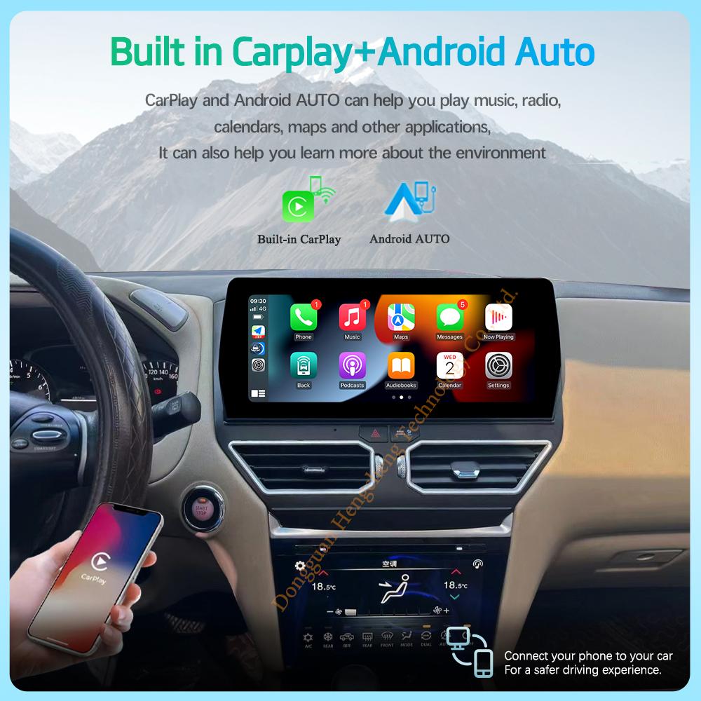 12.3Inch For NISSAN Pathfinder 2012-2020 Car Multimedia Player GPS Navigation Radio Android12 8+128G 8Core CarPlay 4G AC Screen