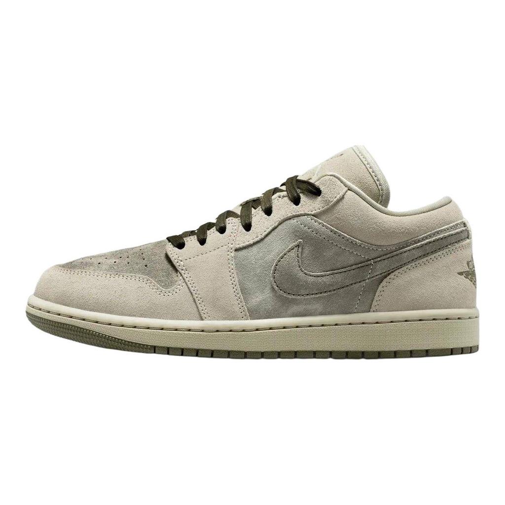 Jordan Air Jordan 1 Low Винтажные Баскетбольные Кроссовки Женские Светло-Серые IR7327-304