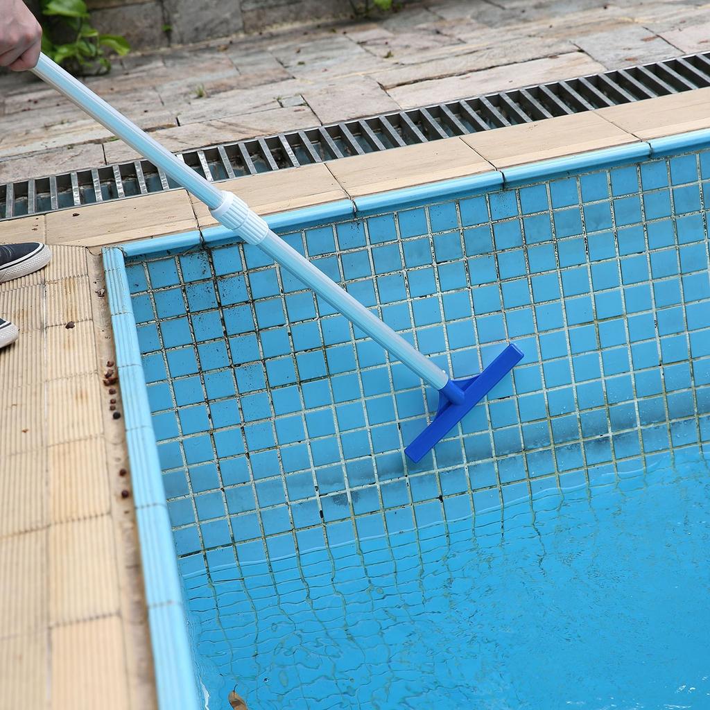 Swimming Pool Cleaning Brush Floor & Wall Handheld Brush Cleaning Tool