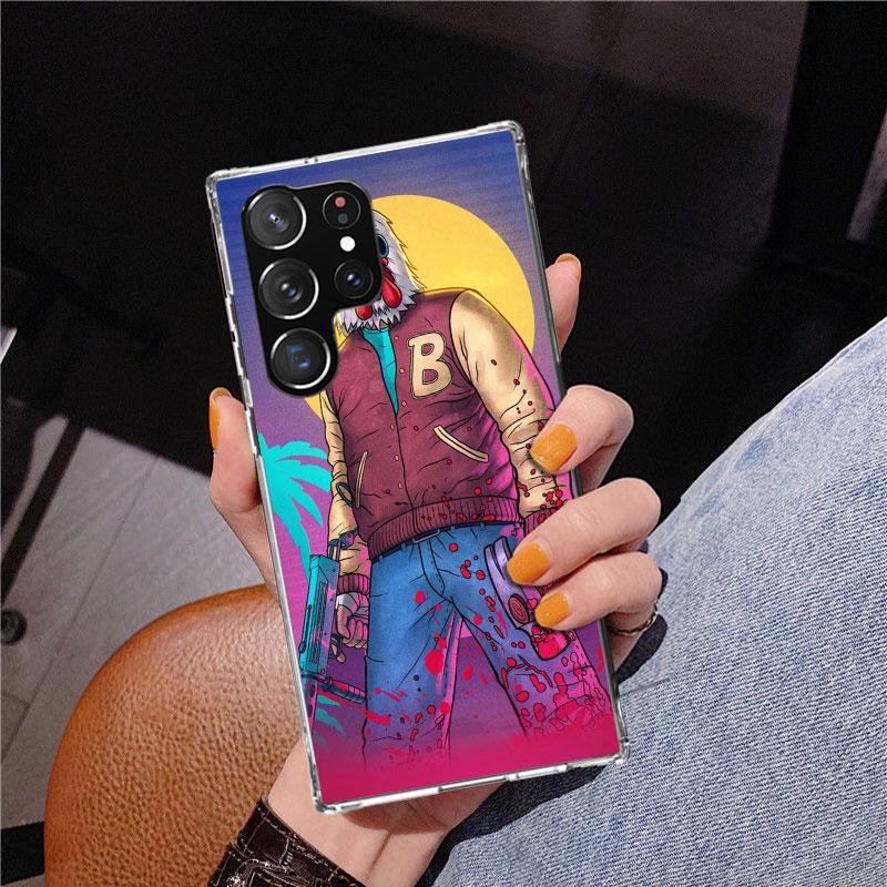 Игровой чехол Hotline Miami Phnoe для Samsung Galaxy S26 S25 Edge S23 S24 Ultra S22 Plus S21 S20 FE Уникальный чехол Мягкий Coque Galaxy S