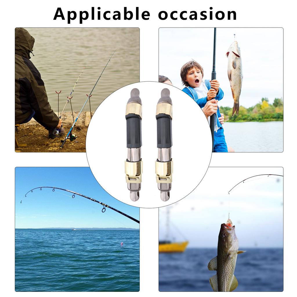 2 шт./упак. держатель катушки для удочки из нержавеющей стали, держатель для катушки, зажим для удочки, держатель для катушки, принадлежности для рыбалки