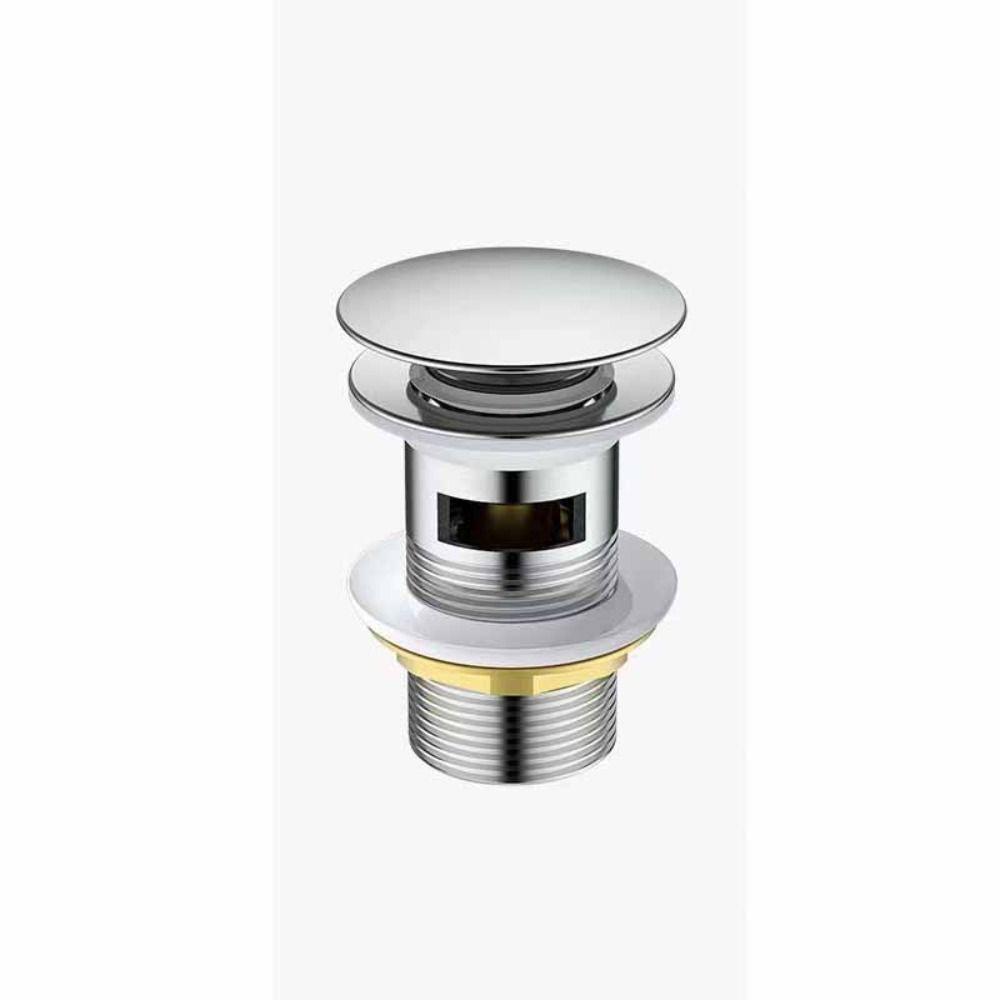 Waste Button Slotted Unslotted Basin Drain Device Bath Stopper Sink Strainer Basin Sink Tap