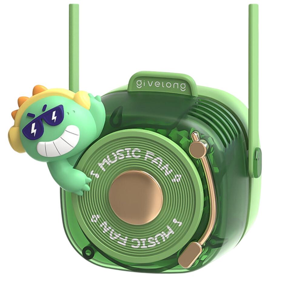 Portable Handheld Fan Mini Hanging with Adjustable Lanyard, USB Rechargeable, 3 Wind Speeds, Quiet Personal Fan for Kids, Women, Outdoor, Home,