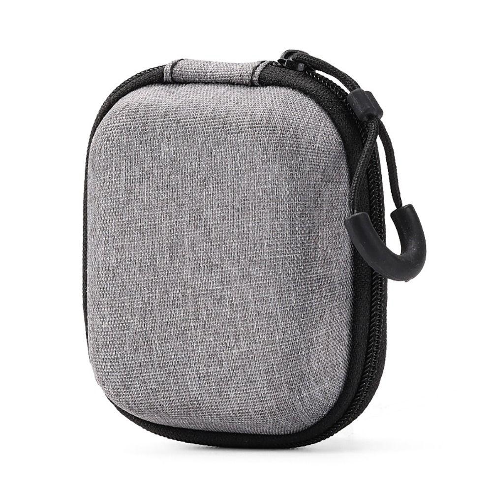 1Pcs Mini Zipper Earphone Case Earphone/Phone/Charging Cable Pouch Carrying Bag EVA Storage Bag