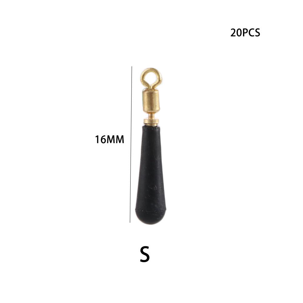 Rubber 20 pcs Accessory Tools Gear Tackle Fishing Gear Rotation Drift Fishing Floats Float seat