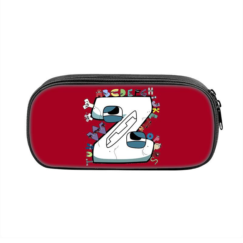 Alphabet Lore Pencil Bag With Easy Access For Elementary And Middle School Students