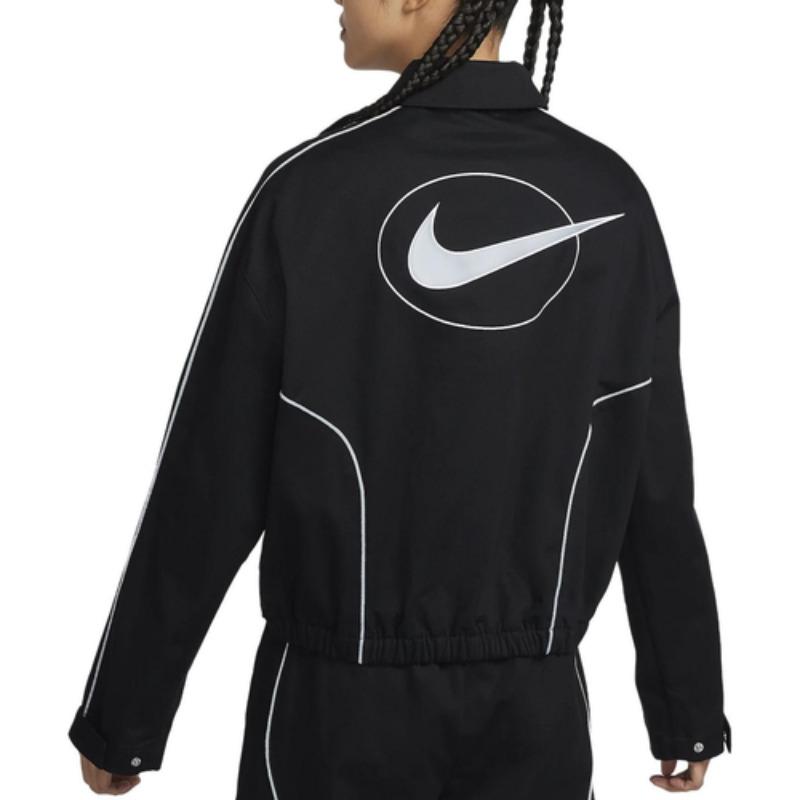 Nike Спортивная женская тканая куртка Черная FN1941-010