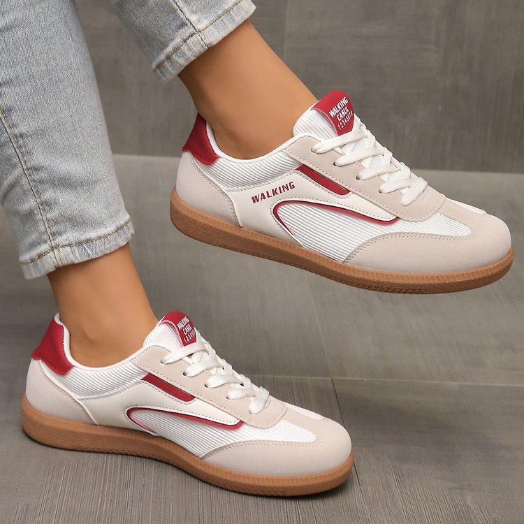 Большие размеры Dexun Shoes Женская мода Спорт Досуг Удобные Универсальные Удобные Кроссовки